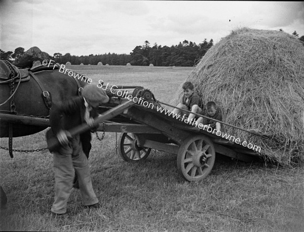 HAYMAKING NEAR CROMLECH